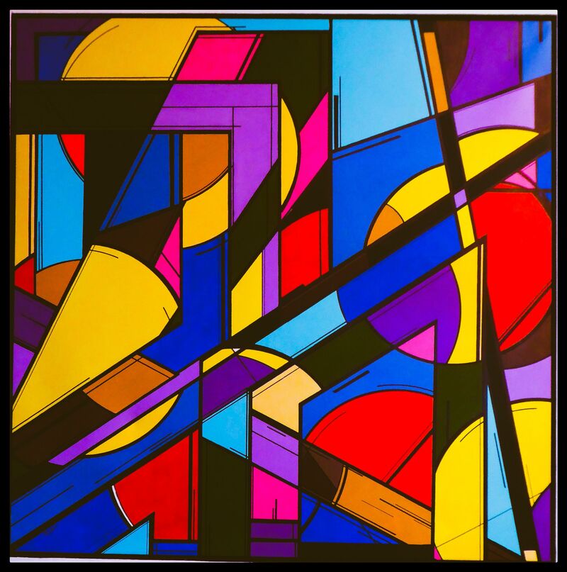 Friendly Skies - a Paintings by Ken  Knight